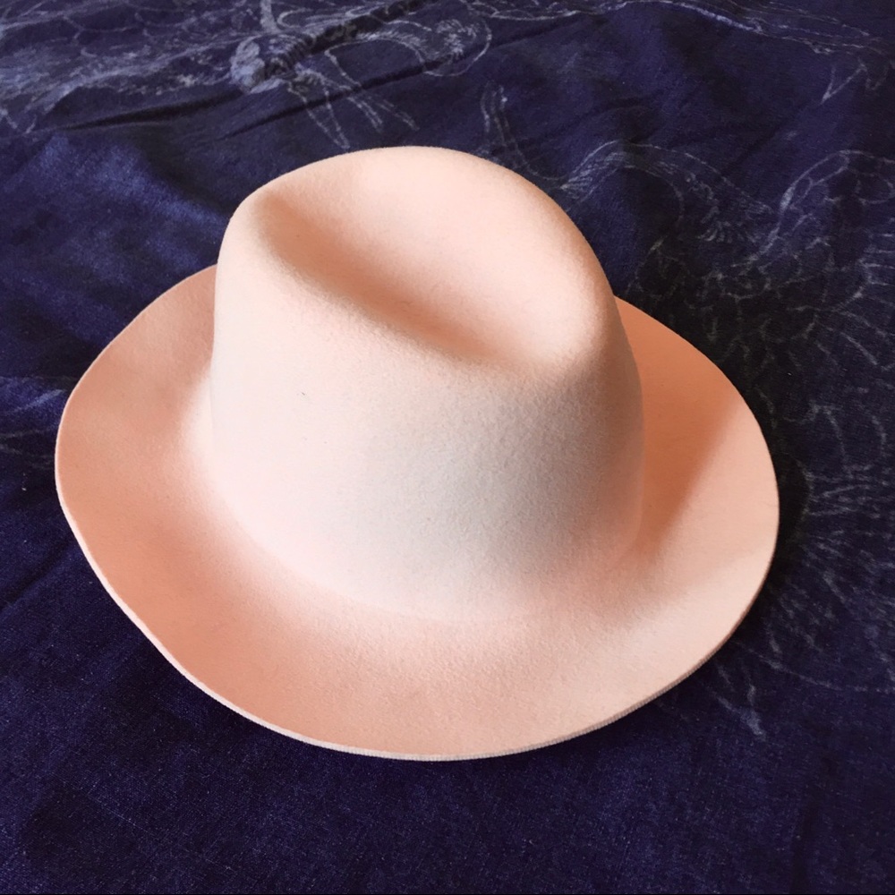 Light Pink Wool Cowgirl Hat